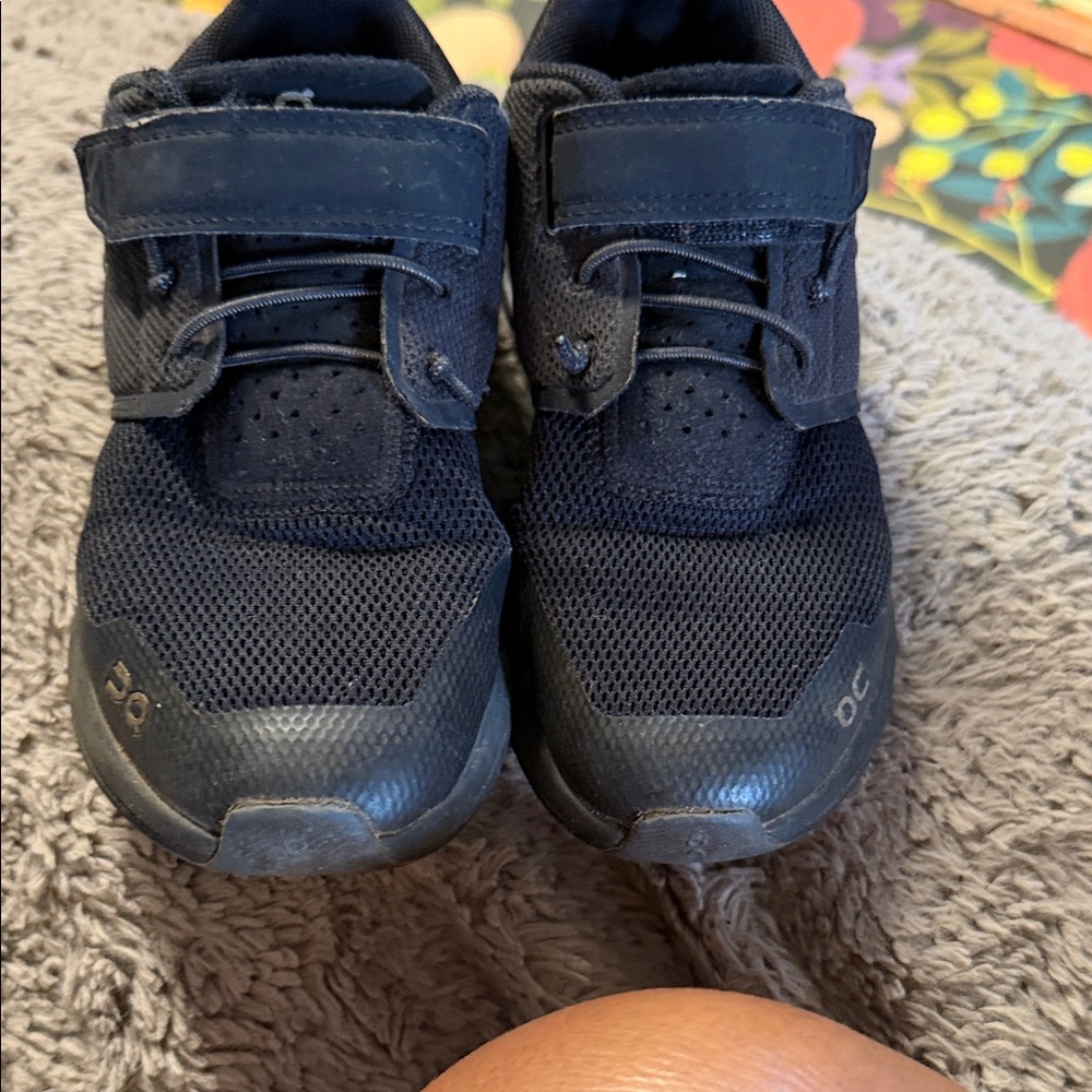 On Running Kids Black Sneakers